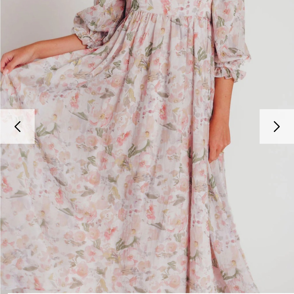 Worth Collective Maxi Dress- bump friendly, size small NWT